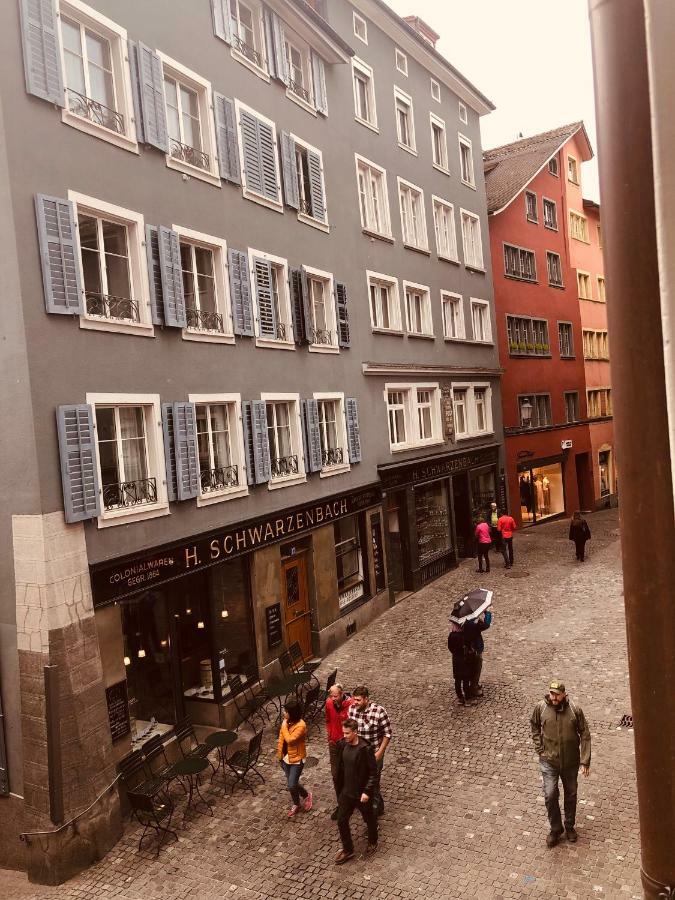 Zuerich Niederdorf - Grossmuenster Lägenhet Exteriör bild